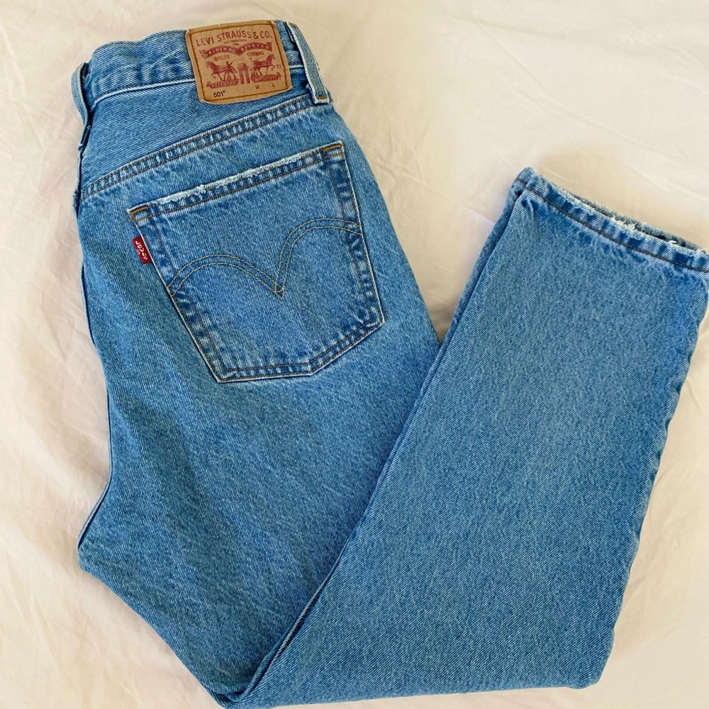 Levi's Classic Straight Blue Jeans